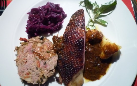 Gans mit Rotkraut Gans mit Rotkraut