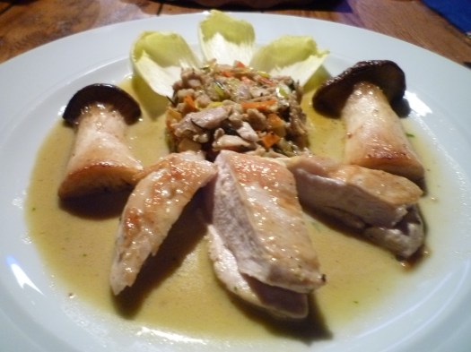 Zweierlei vom Stubenküken 