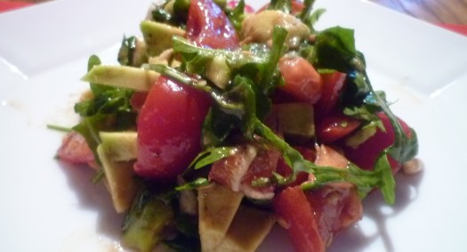 Avocado - Tomatensalat