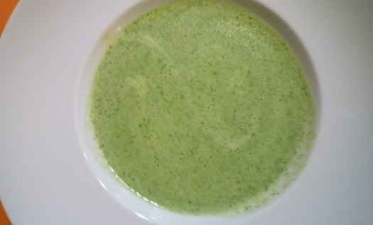 Kartoffel-Spinatcreme  Suppe