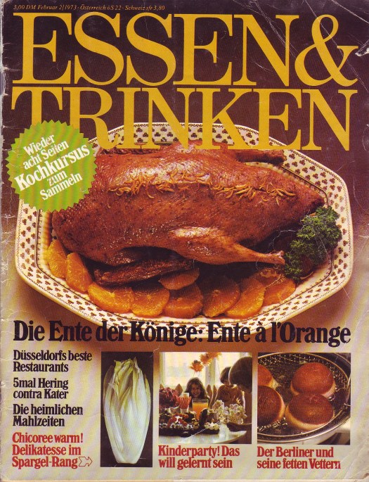 Essen und Trinken Februar 1973