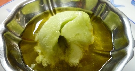 Apfelsorbet mit Calvados Apfelsorbet mit Calvados