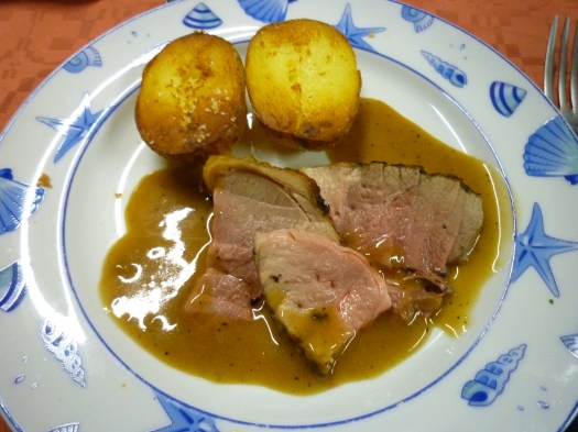 Lammkeule mit Ofenkartoffeln Lammkeule mit Ofenkartoffeln