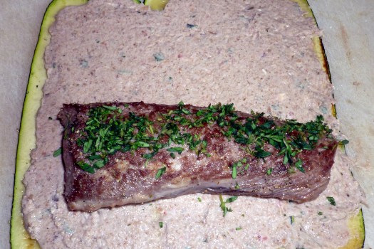 Zucchini - Farce - Lamm