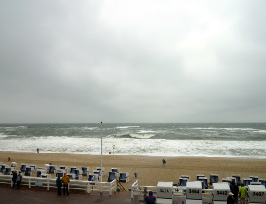 Westerland bei Sturm