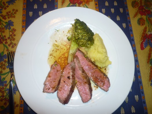 Scheiben vom Entrecôte