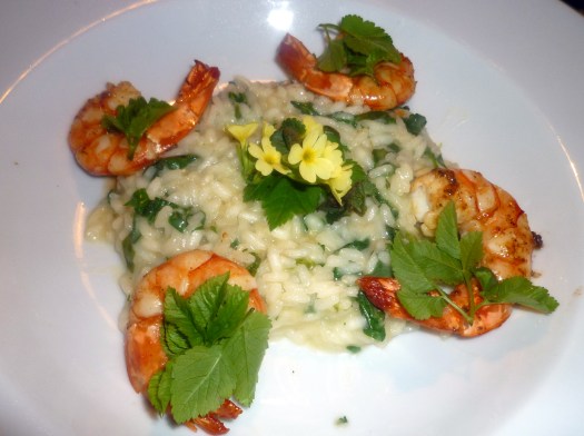 Wildkräuter Risotto