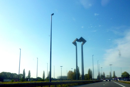 Grenze zwischen Belgien und Frankreich