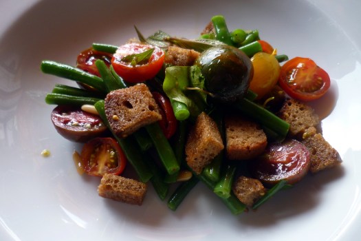 Bohnen-Tomaten-Salat
