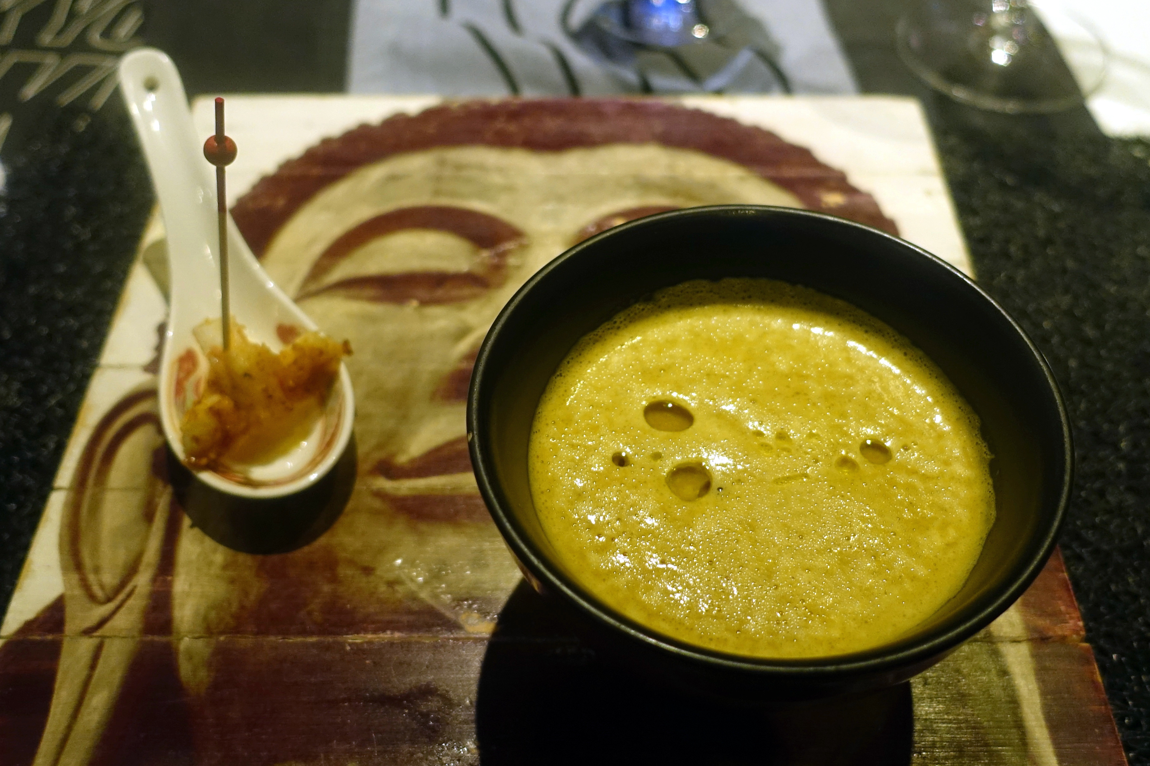 07 Langostinocremesuppe