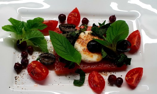 01 Melone - Ziegenkäse