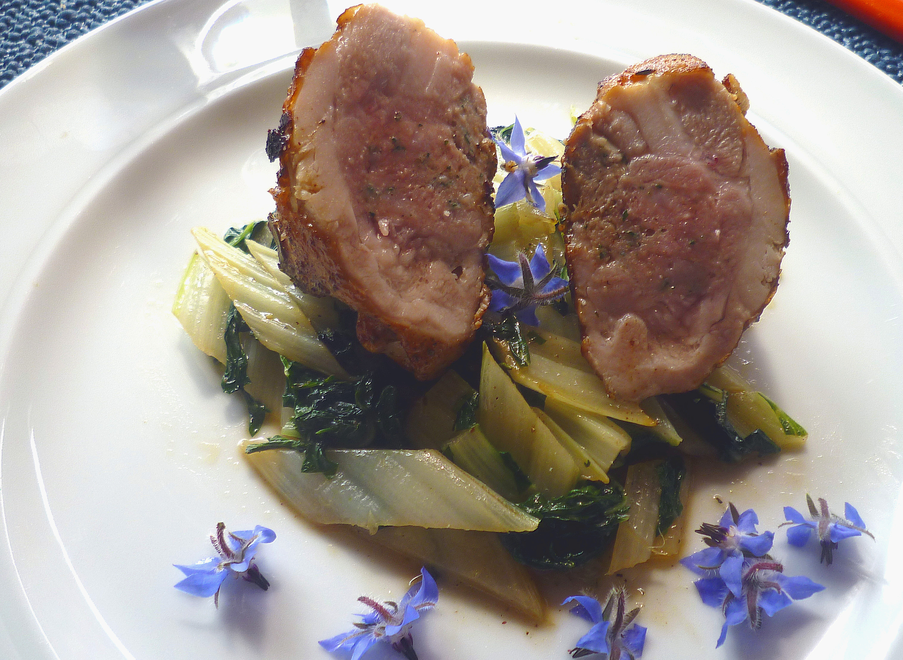 04 Gefüllte Hähnchenkeule